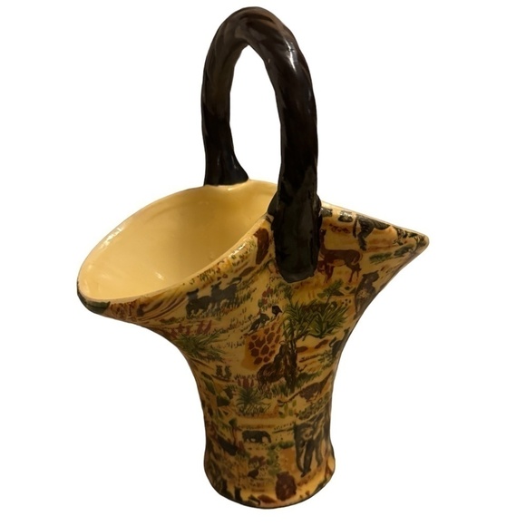 Safari Themed Decorative Basket - Picture 1 of 4
